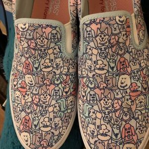 Bobs slip on sneakers size 11 only worn twice